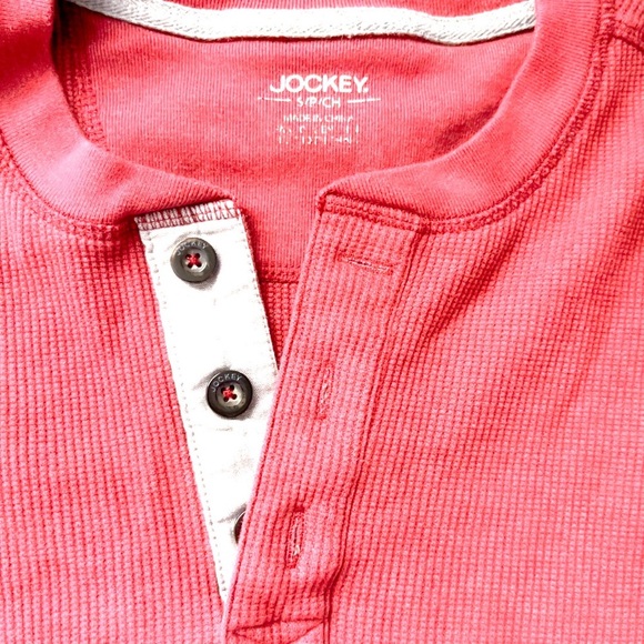 Jockey waffle sweater Red size small - Picture 1 of 4